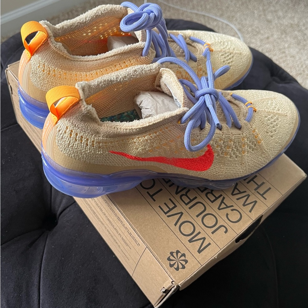 Nike Air Vapor Max 2023 Flyknit (color) Pale Vanilla/ Sail/ Sesame/ Sea Coral